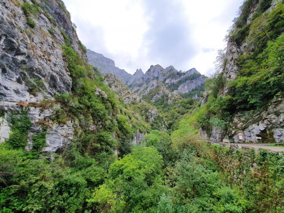 La Estancia De Cangas - Amplio Piso Con Garaje Onís Zewnętrze zdjęcie
